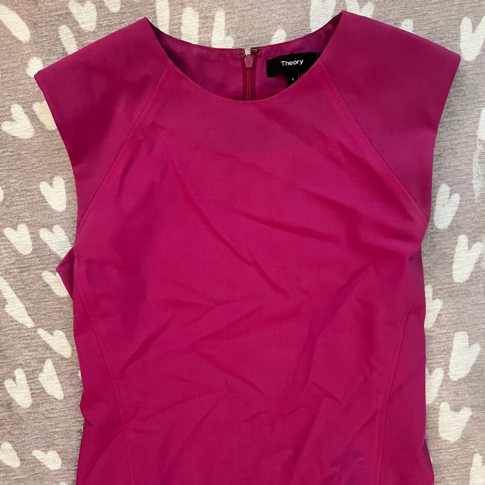 Theory Magenta Women’s Work Dress Size 4